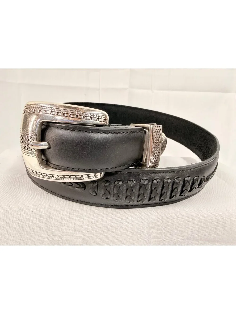 BRIGHTON ONYXTAPER BELT girls about 38” long total